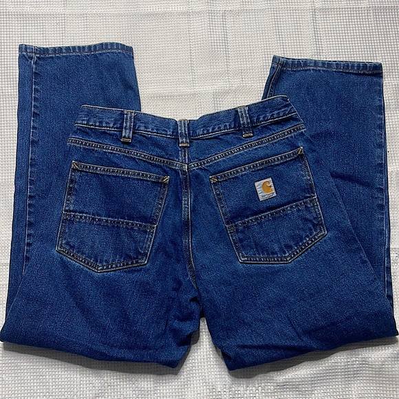 Carhartt Other - Men’s Relaxed Fit Dark Denim Carhartt Jeans 32x30